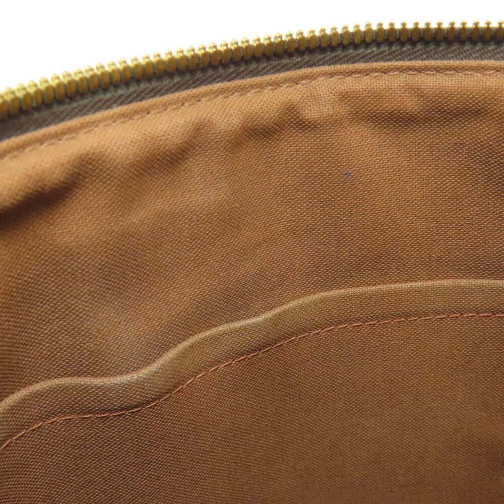 LOUIS VUITTON Authentic Brown Monogram Canvas Tote Bag - Picture 12 of 16